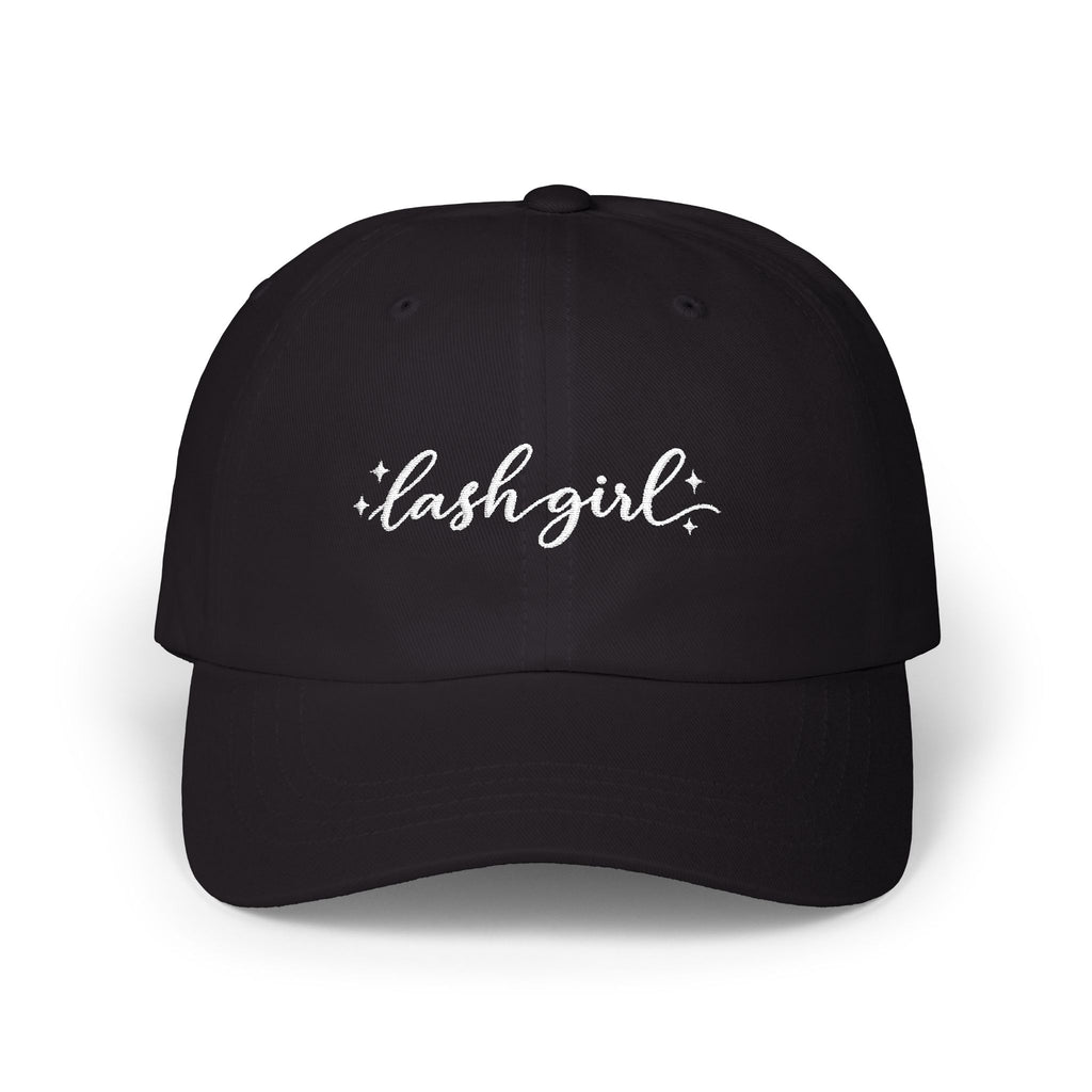 Dad Cap — "lash girl" Embroidered Baseball Hat