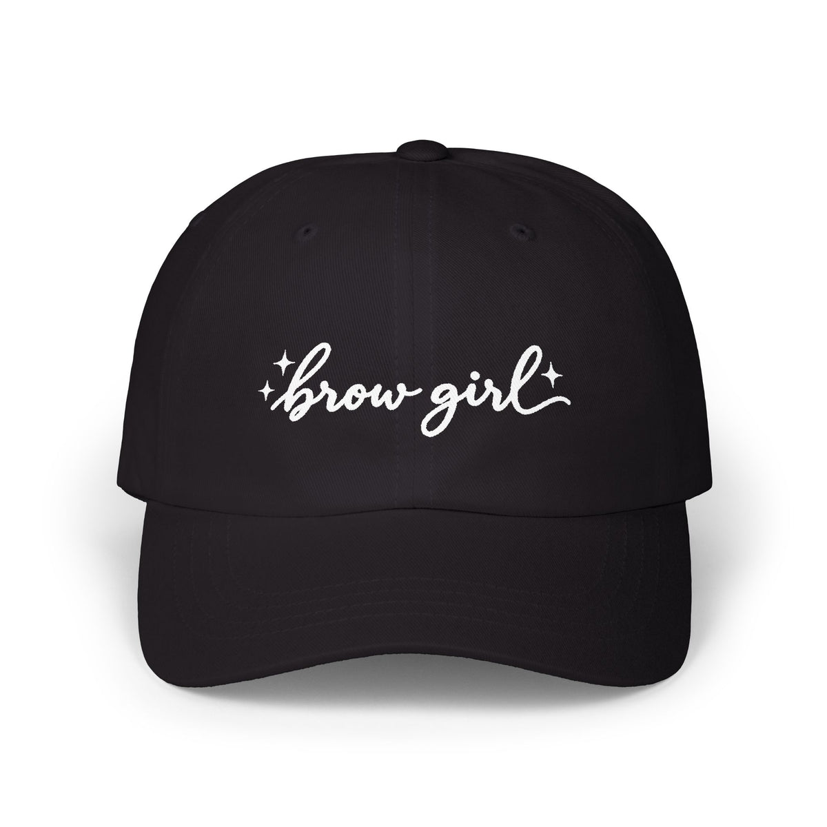 Brave Girl Embroidered Dad Cap — Lightweight Casual Baseball Hat