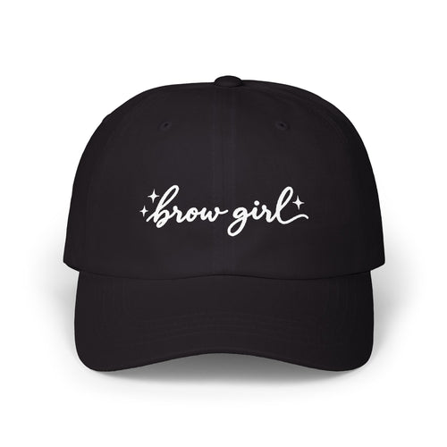 Brave Girl Embroidered Dad Cap — Lightweight Casual Baseball Hat