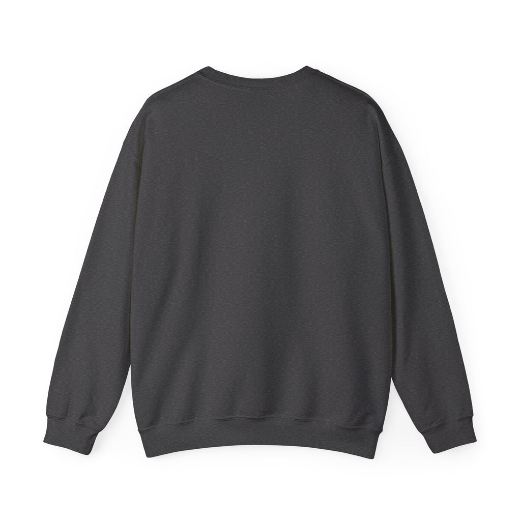 Crewneck Sweatshirt — "booked & blessed" Minimal Script Pullover