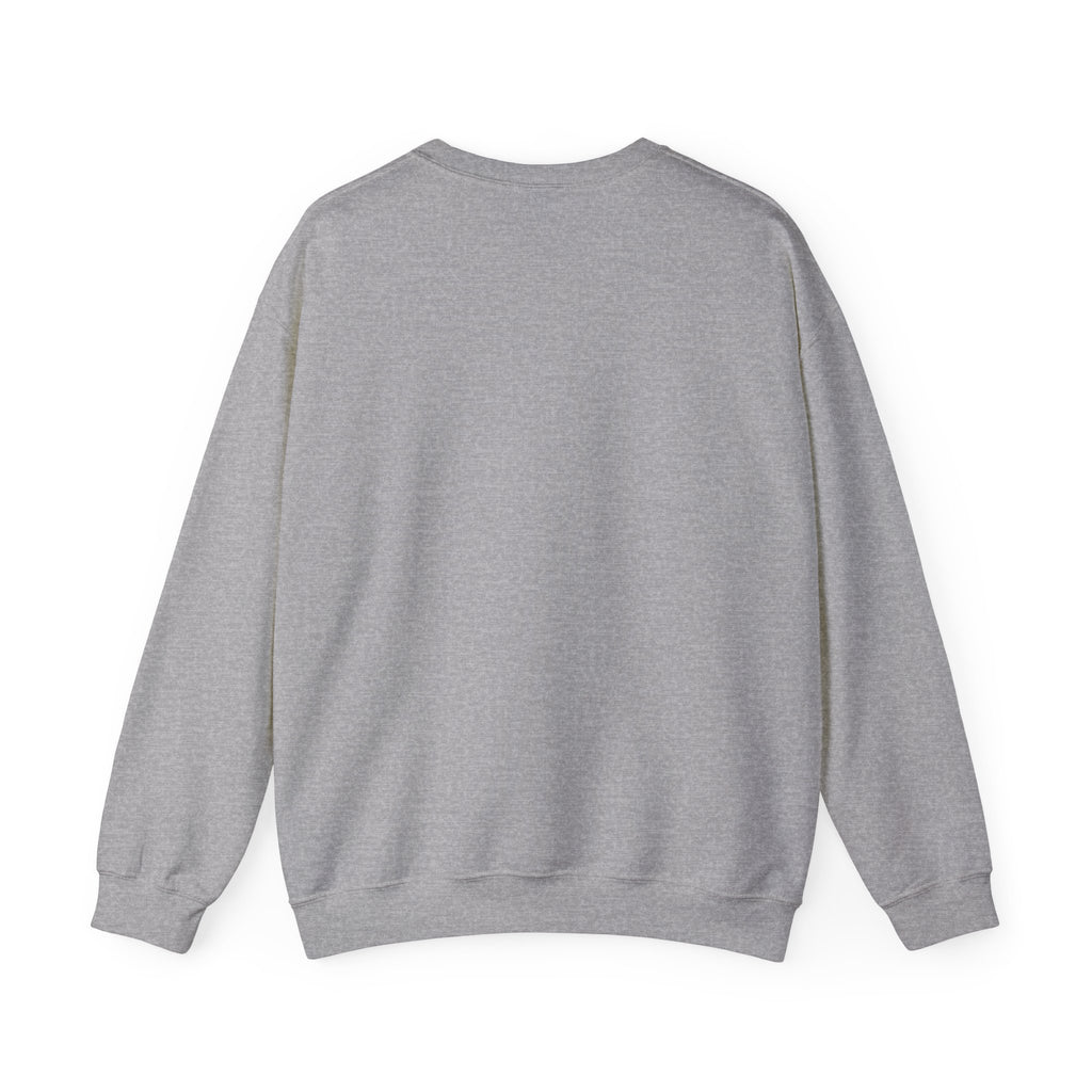 Crewneck Sweatshirt — "booked & blessed" Minimal Script Pullover