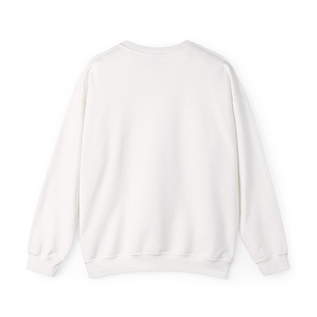 Crewneck Sweatshirt — "booked & blessed" Minimal Script Pullover