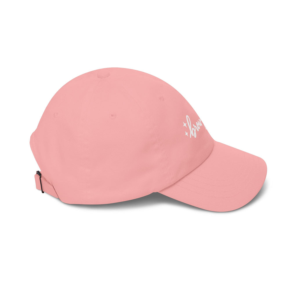 Brave Girl Embroidered Dad Cap — Lightweight Casual Baseball Hat